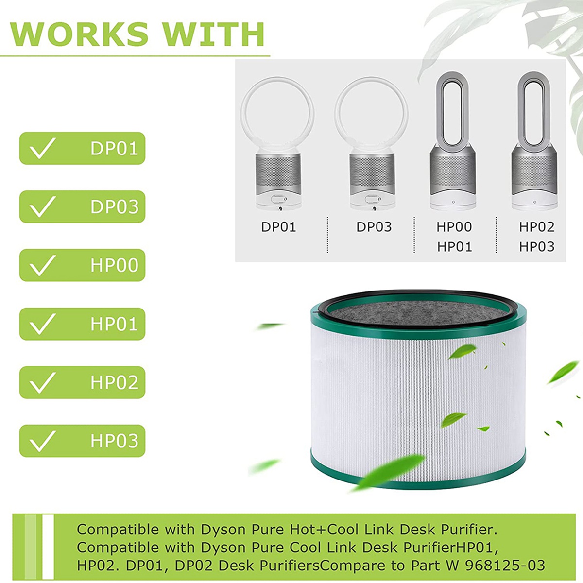 HGHO Yedek Filtre Dyson Pure C - Dyson Fan Pure Cool incelemesi ve fiyatı