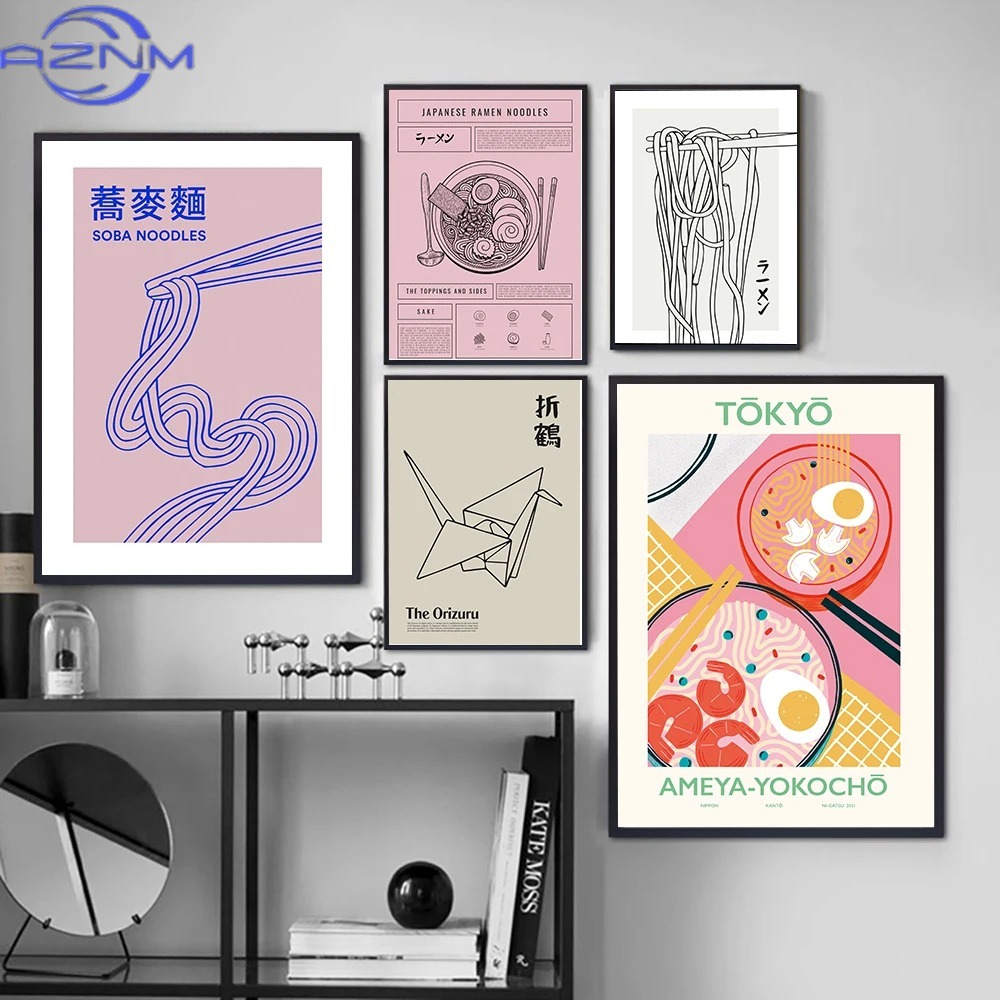 AZNM AZNM Japon Mutfak Posteri - Japanese Food Lifestyle incelemesi ve fiyatı